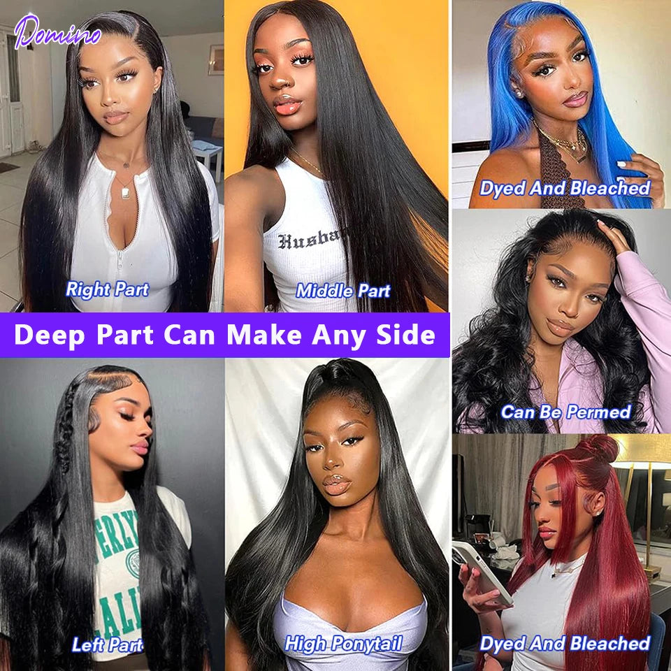 Straight Lace Front Wig Human Hair 13x4 Lace Frontal Wig 13x6