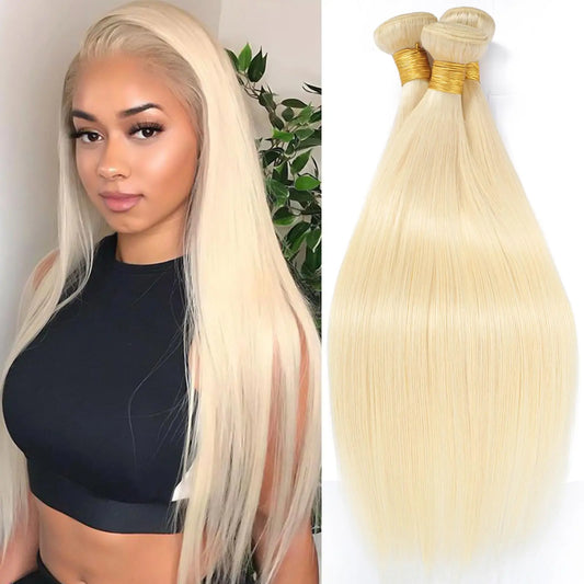 Blonde Human Hair 1 Bundles  Brazilian Straight Hair Bundle Honey