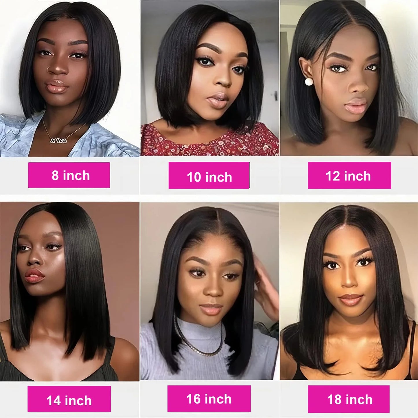 13x4 Lace Front Human Hair Wig Transparent Lace Closure Wigs For Black