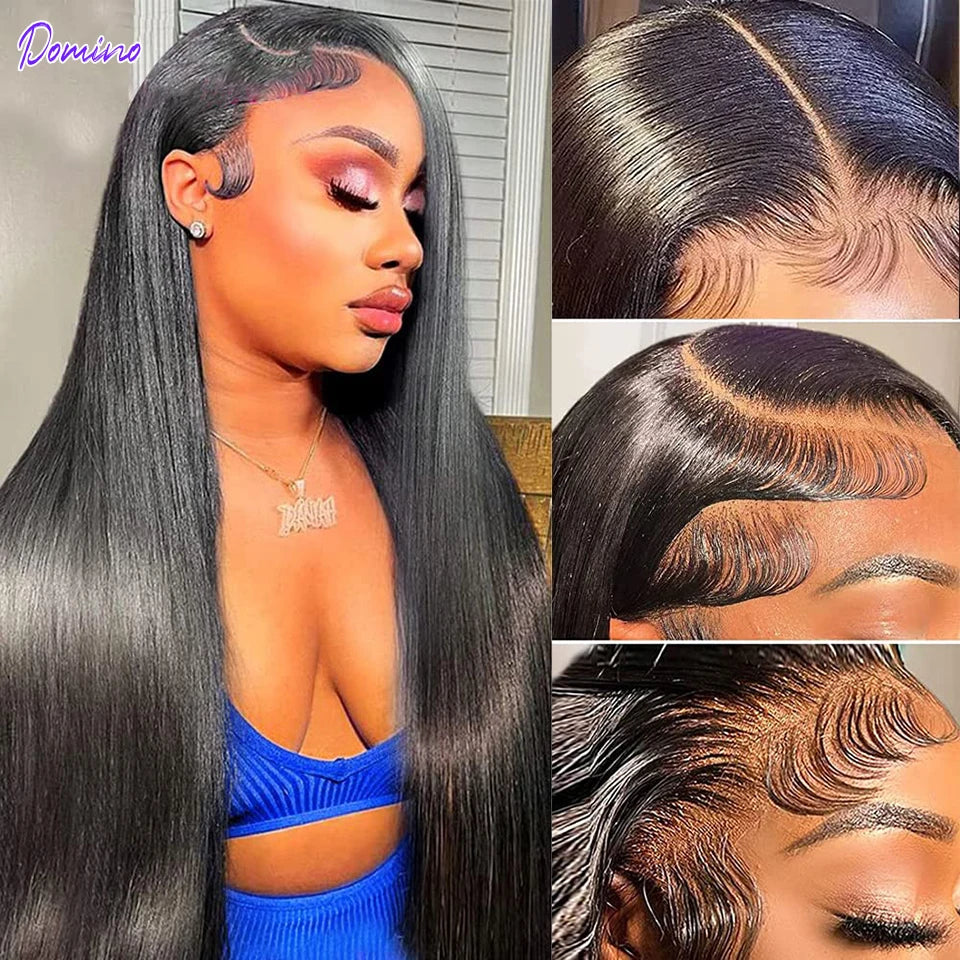 Straight Lace Front Wig Human Hair 13x4 Lace Frontal Wig 13x6