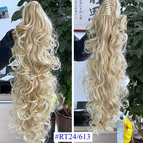 Luxury for Braiding 76cm 210g  Long Wavy High Temperature Fiber