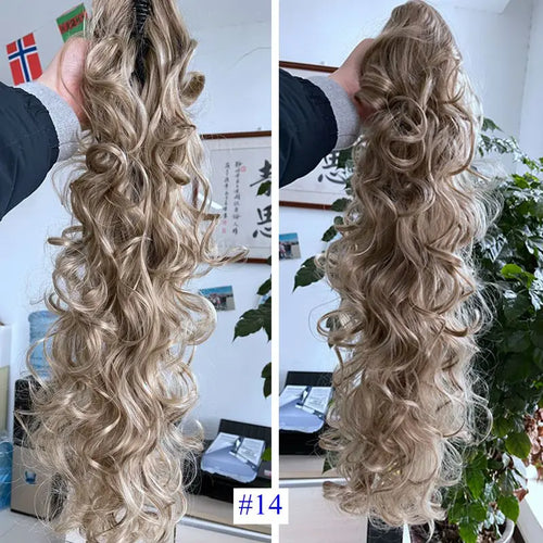 Luxury for Braiding 76cm 210g  Long Wavy High Temperature Fiber