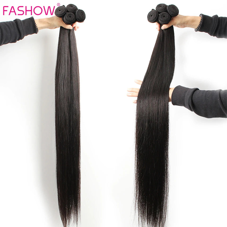 BLACK FRIDAY Sale 32 34 36 Inch Peruvian Hair Straight Hair Bundles