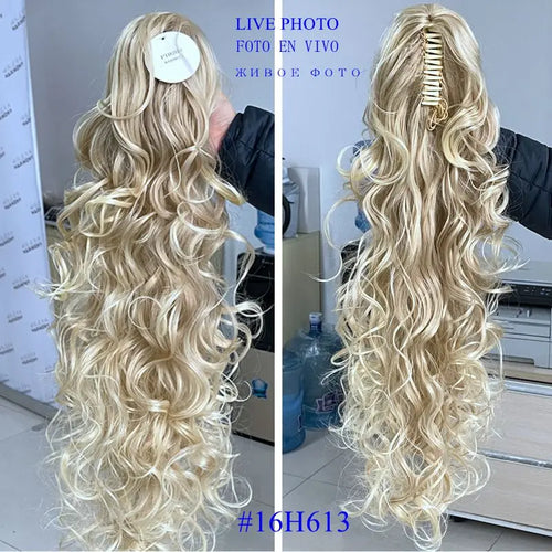 Luxury for Braiding 76cm 210g  Long Wavy High Temperature Fiber