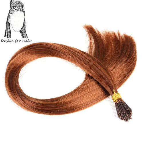 Desire for hair 100strands 22inch long 1g heat resistant ombre grey