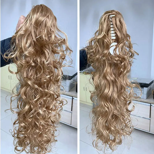 Luxury for Braiding 76cm 210g  Long Wavy High Temperature Fiber