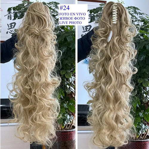 Luxury for Braiding 76cm 210g  Long Wavy High Temperature Fiber