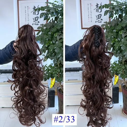 Luxury for Braiding 76cm 210g  Long Wavy High Temperature Fiber