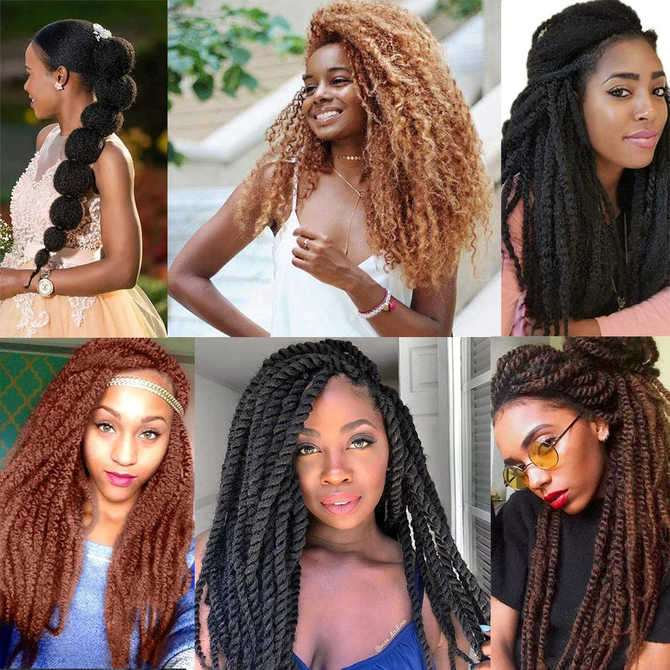 Marley Hair For Braids Afro Kinky Marley Braid Hair Kanekalon