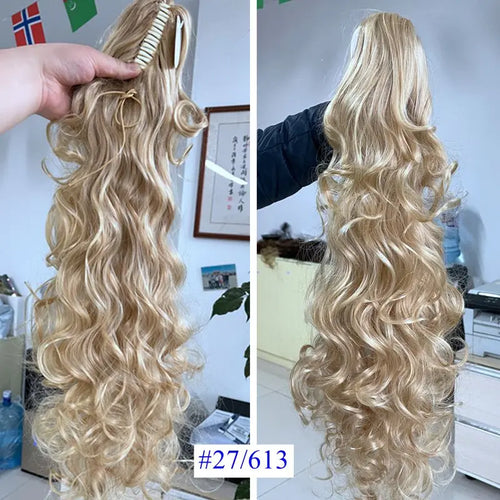 Luxury for Braiding 76cm 210g  Long Wavy High Temperature Fiber