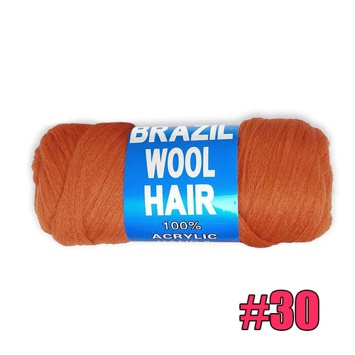 Wholesale Brazilian Wool Hair Extension For Women Kids African Yaki