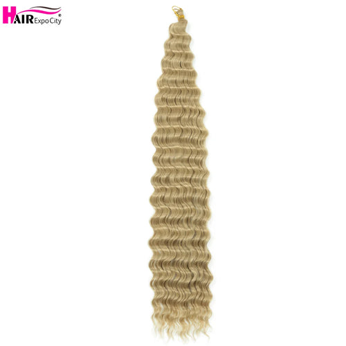 Ocean Wave Crochet Hair Extensions 30Inch Synthetic Deep Twist Curly