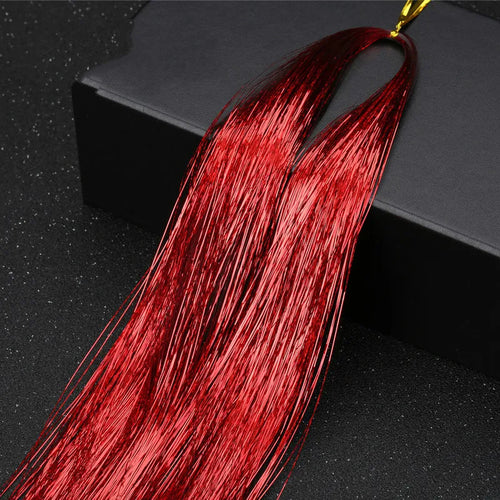 Hair Tinsel Glitter Braids High Temperature Fiber Bling Women's Tinsel