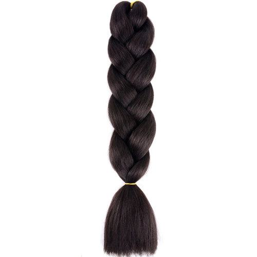 AZQUEEN 24 Inch Jumbo Box Braids Extensions Synthetic Braiding Hair