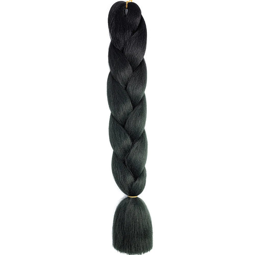 AZQUEEN 24 Inch Jumbo Box Braids Extensions Synthetic Braiding Hair