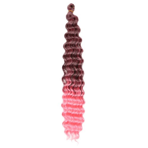 22-28 Inch Freetress Deep Twist Crochet Hair Natural Synthetic Braids