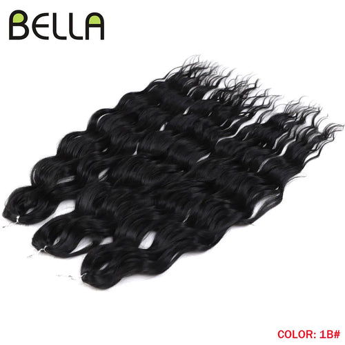 Anna Hair Synthetic Loose Deep Wave Braiding Hair Extensions 24 Inch