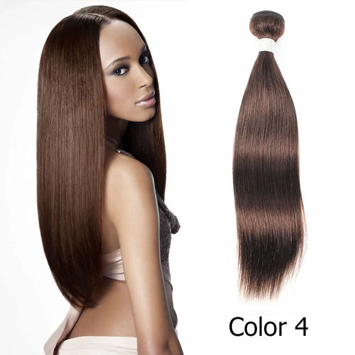 Mogul Hair 1 Pc Straight Hair Bundles Color 8 Ash Blonde Color 27