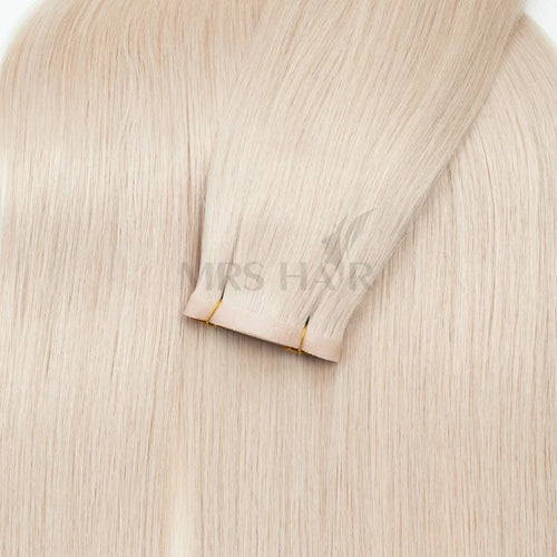 Injected Tape In Hair Extensions Invisible Long Tape PU Weft Human