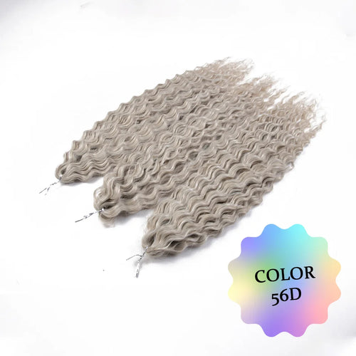 24 Inch Ariel Curl Hair Extension Crochet Hair Water Wave Twist