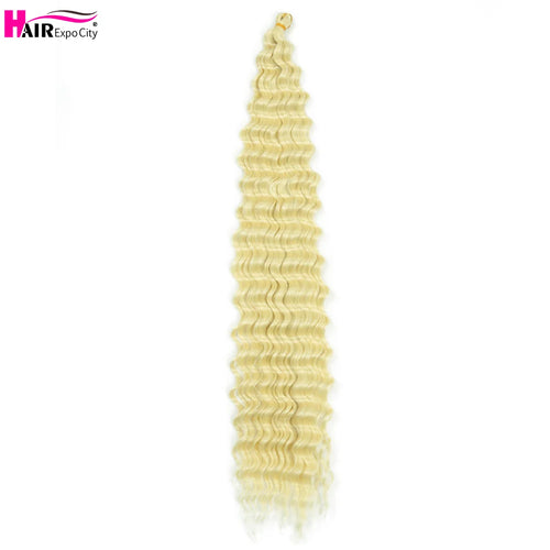 Ocean Wave Crochet Hair Extensions 30Inch Synthetic Deep Twist Curly