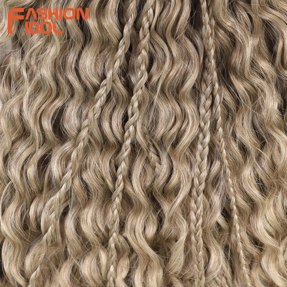 Ariel Kinky Curl Hair Twist Crochet Hair Synthetic Braid Fake Hair