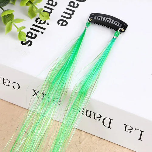 Hair Tinsel Glitter Braids High Temperature Fiber Bling Women's Tinsel