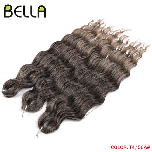 Anna Hair Synthetic Loose Deep Wave Braiding Hair Extensions 24 Inch