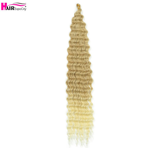 Ocean Wave Crochet Hair Extensions 30Inch Synthetic Deep Twist Curly