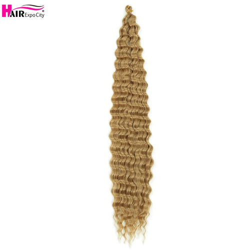 Ocean Wave Crochet Hair Extensions 30Inch Synthetic Deep Twist Curly