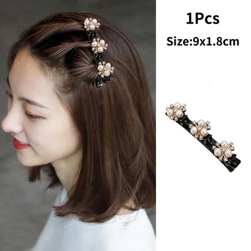 Sweet Hair Decorate Clips Bangs Hold Barrettes Headband Women Elegant