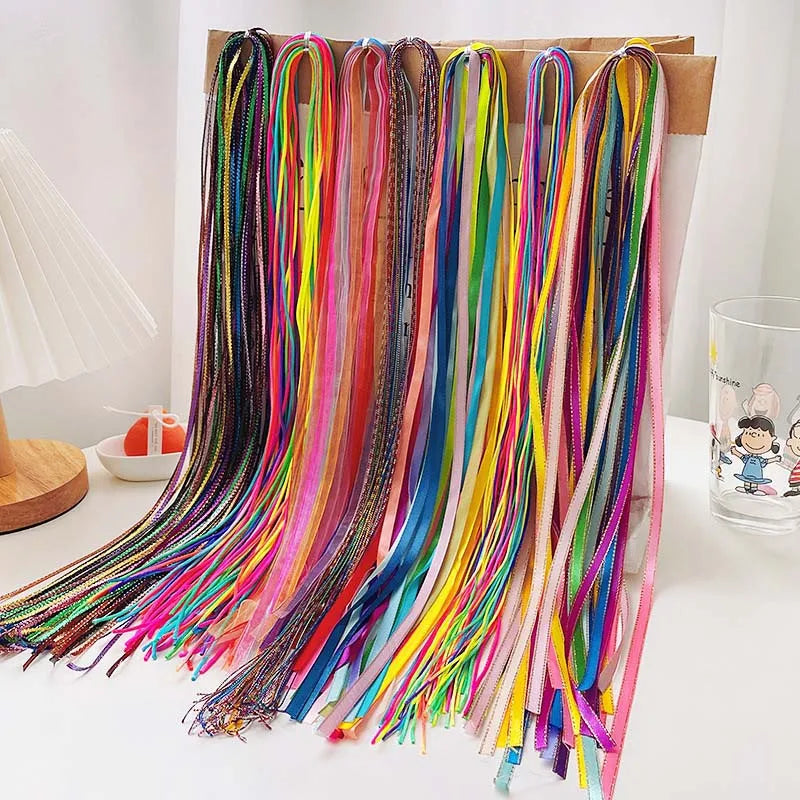 Mix Colorful 5-20Pcs Hair Braids Rope Strands For African Braid Girl