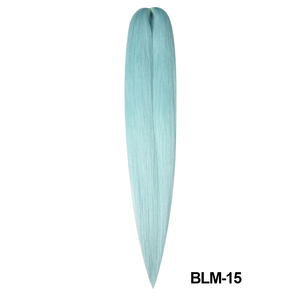 Miss Rola Synthetic New lce Blue Color Series Stretched Jumbo Braiding