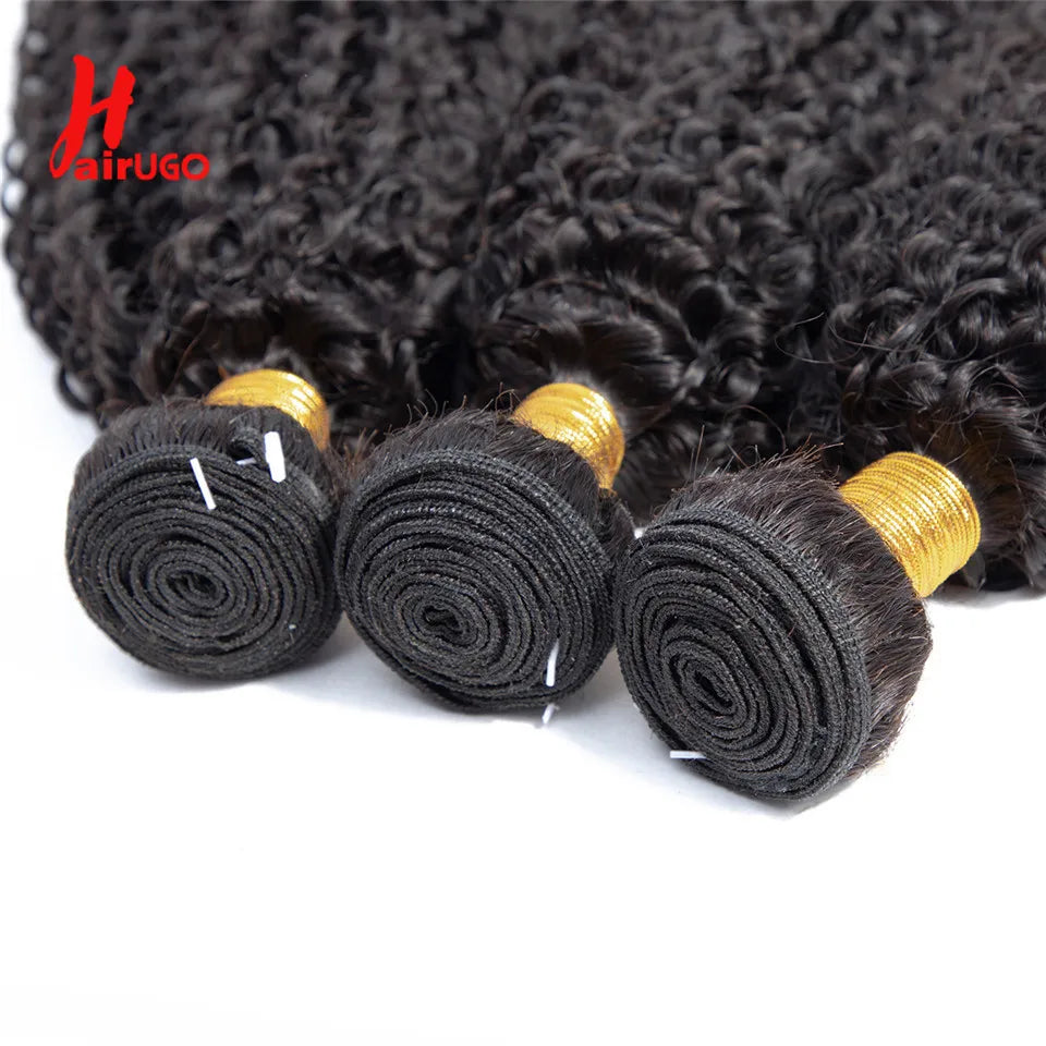 Afro Kinky Curly Bundles Brazilian 1/3 Afro Kinky Human Hair Bundles