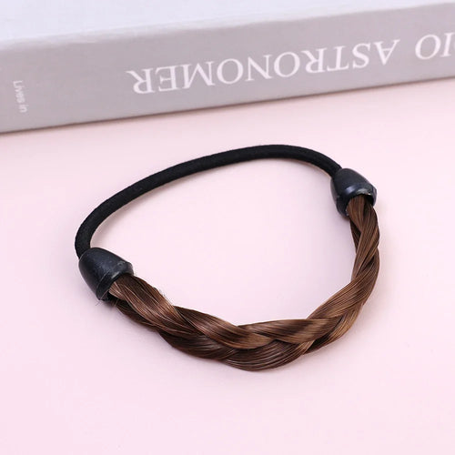 Wig Braided Rubber Band Elastic Hair Rope Tie Head Hair Ring Wig Braid