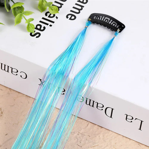 Hair Tinsel Glitter Braids High Temperature Fiber Bling Women's Tinsel