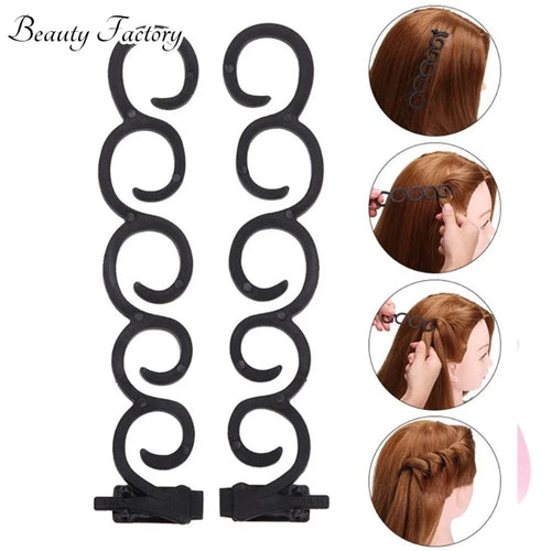 Lady French Hair Braiding Tool Magic Hair Twist Styling Clip Braider