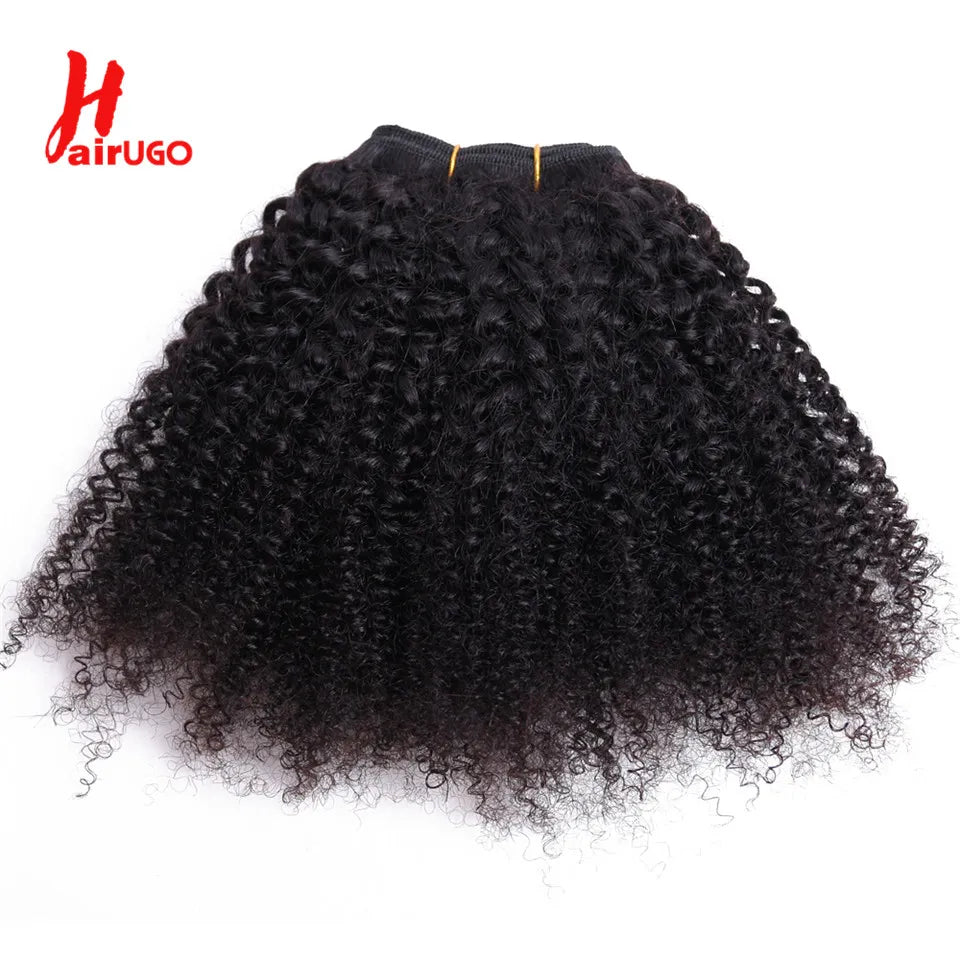 Afro Kinky Curly Bundles Brazilian 1/3 Afro Kinky Human Hair Bundles