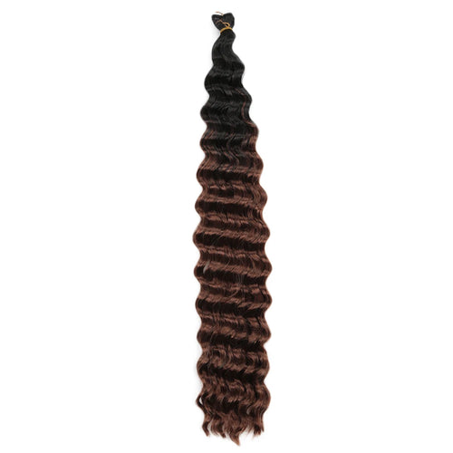 22-28 Inch Freetress Deep Twist Crochet Hair Natural Synthetic Braids