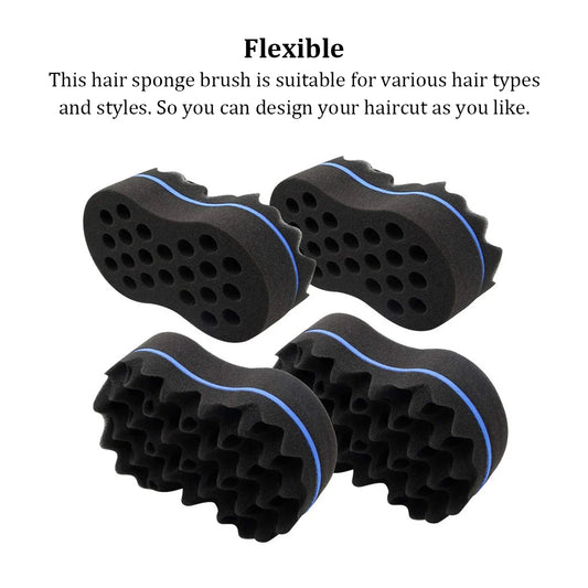 1PC Hair Sponge Softness Comb Pin Tail Stylist Curlers Sponge Curler