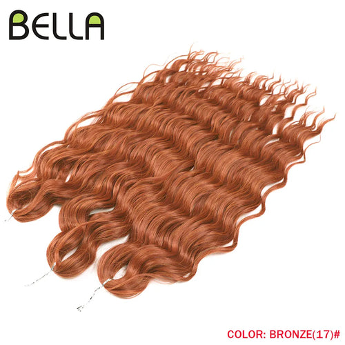 Anna Hair Synthetic Loose Deep Wave Braiding Hair Extensions 24 Inch