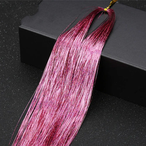 Hair Tinsel Glitter Braids High Temperature Fiber Bling Women's Tinsel