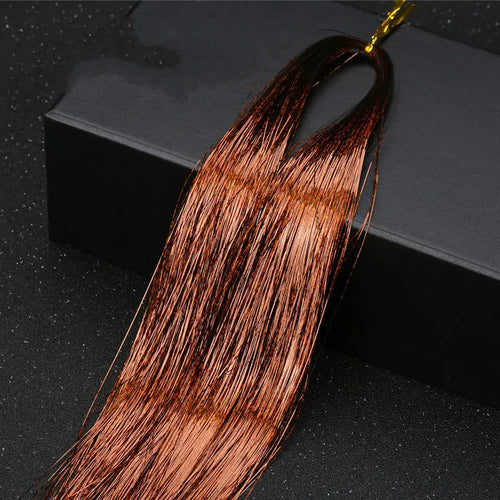 Hair Tinsel Glitter Braids High Temperature Fiber Bling Women's Tinsel