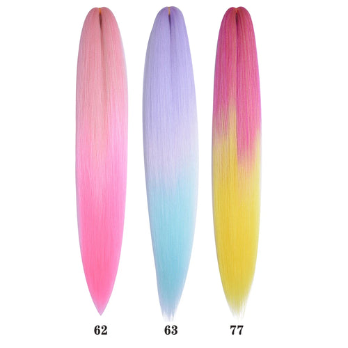 Miss Rola Synthetic Ombre Pre Stretched Kanekalon Hair Jumbo Braid