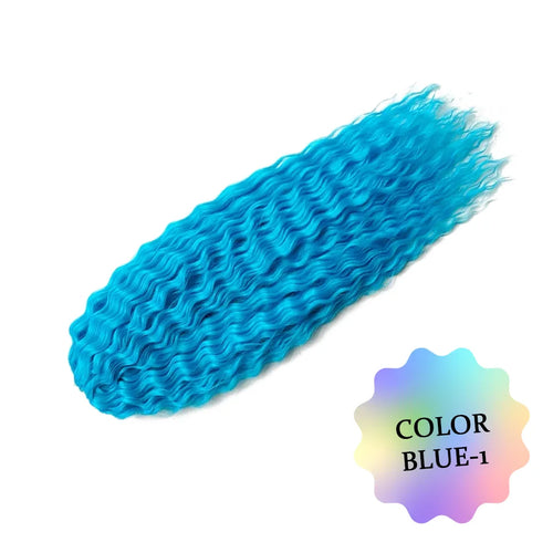 24 Inch Ariel Curl Hair Extension Crochet Hair Water Wave Twist