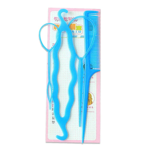 Magic Hair Styling Tools Set DIY Hair Braiding Braider Accessories