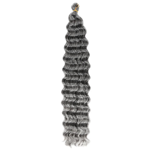 22-28 Inch Freetress Deep Twist Crochet Hair Natural Synthetic Braids