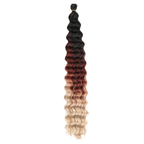 22-28 Inch Freetress Deep Twist Crochet Hair Natural Synthetic Braids