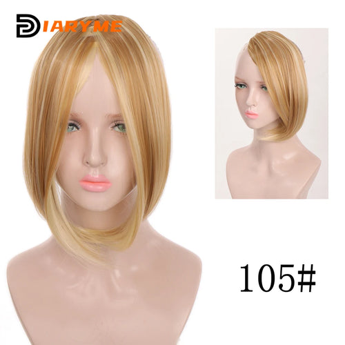 Bangs wig Synthetic Fring Bangs hair extensions for women Middle Part