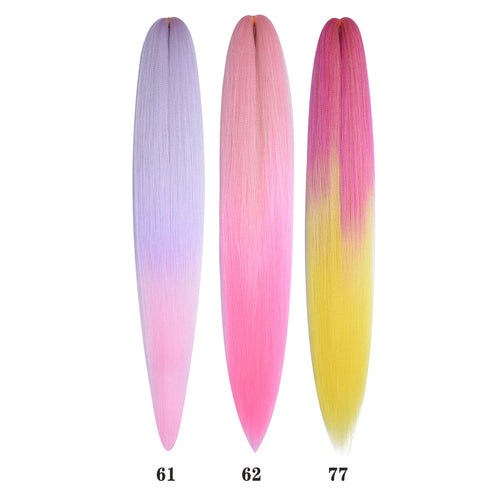 Miss Rola Synthetic Ombre Pre Stretched Kanekalon Hair Jumbo Braid